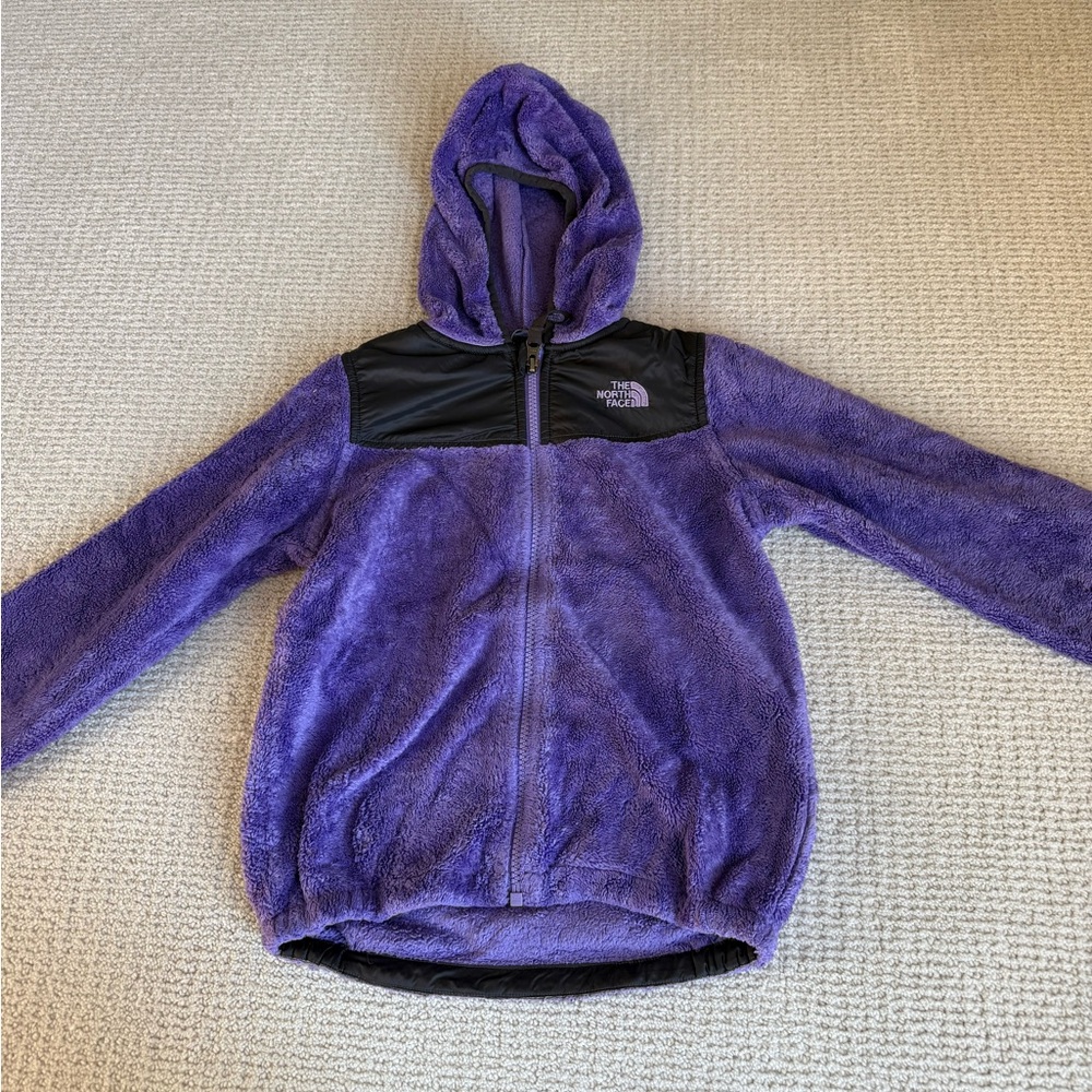 The North Face Kids' Purple Fleece Hoodie